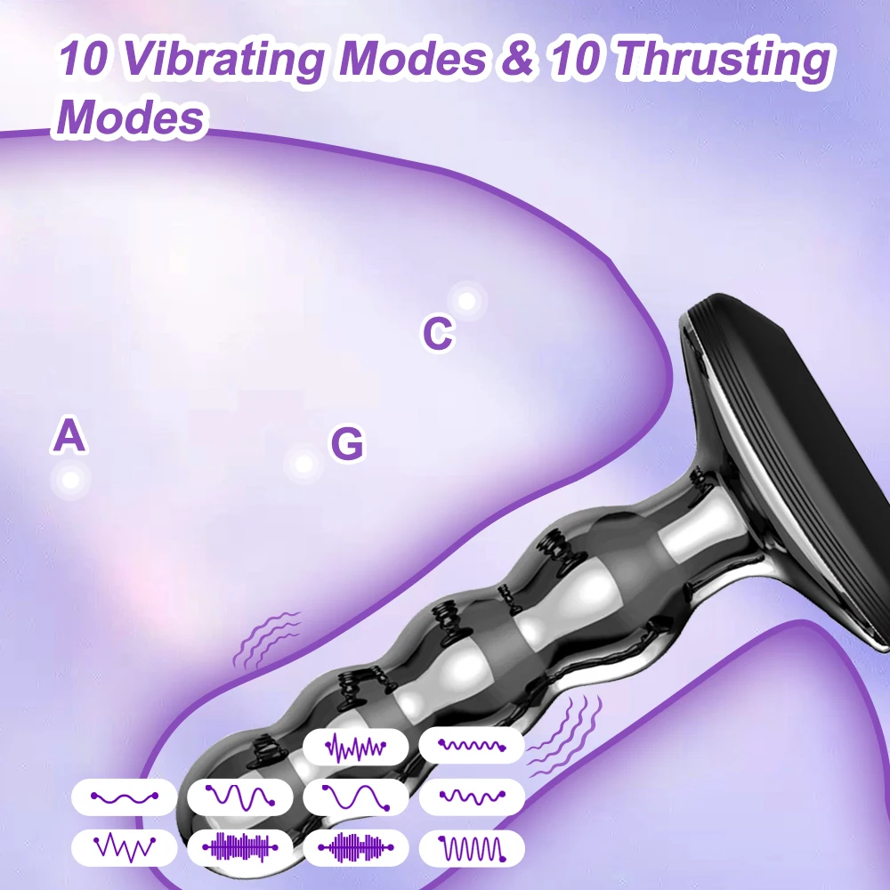 edelstahl vibrator Edelstahl Anal-Vibrator Prostata-Stimulator Sexspielzeug für Erwachsene  Männer Handflächengroßes Sexspielzeug Lieferant