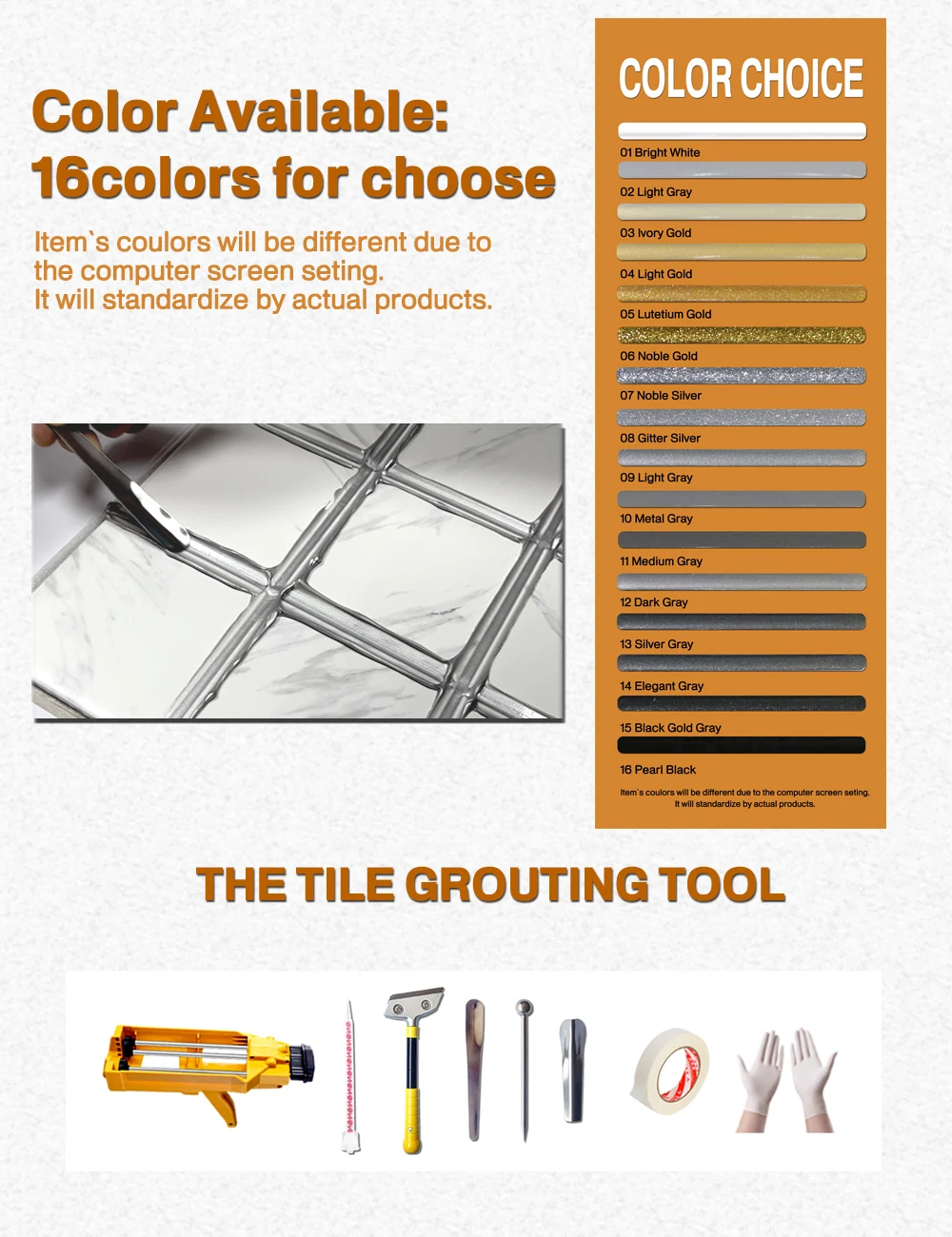 Wholesale Crystal Pure Gold Beauty Joint Epoxy Resin Tile Grout Adhesives Buy Epoxy Resin Tile