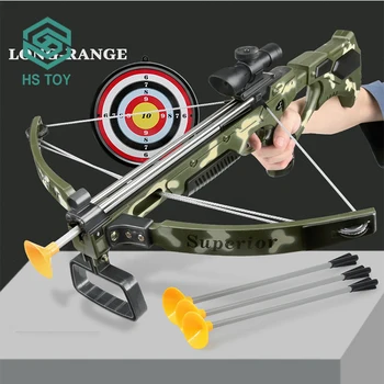 Hs Toy Safe Shooting Game Camouflage Recurve Bow And Arrows Archery Toy ...