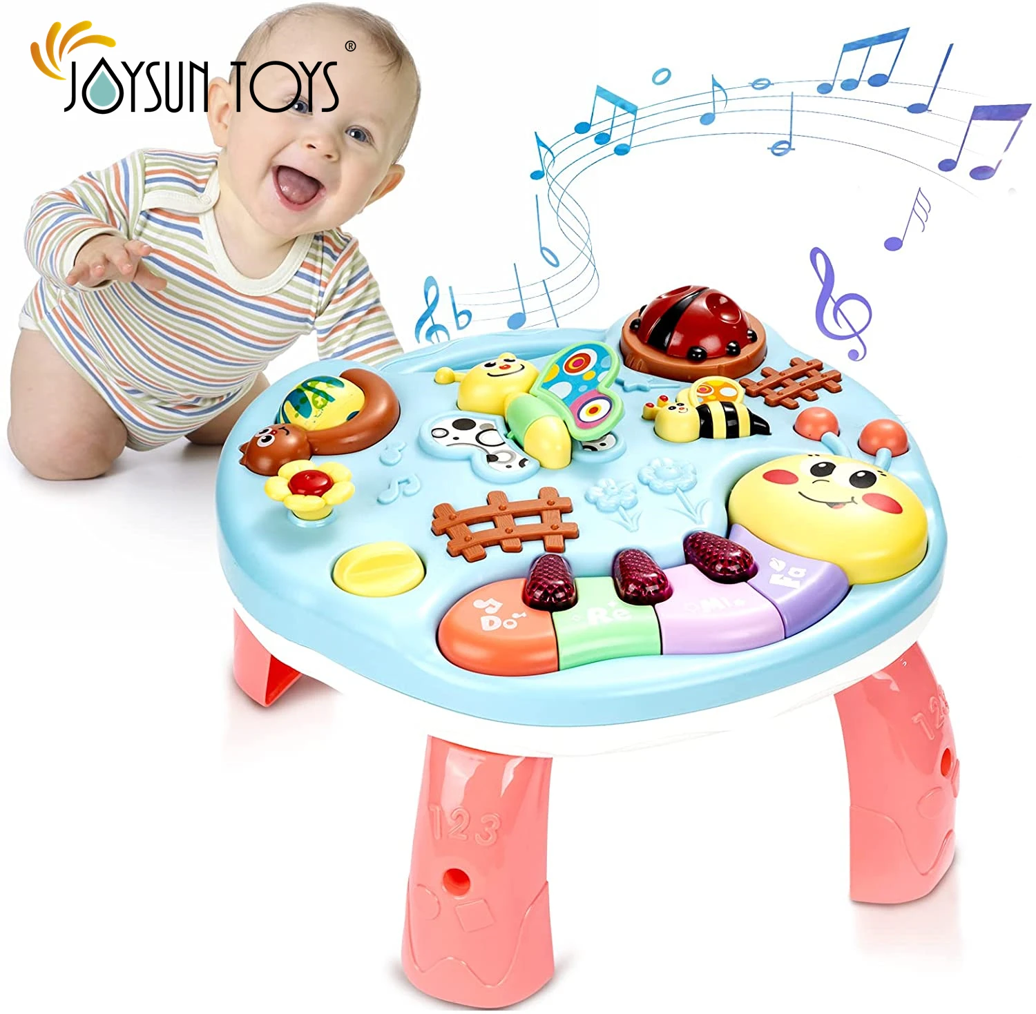 Educational Table for an Infant Piano, Toys \ Toys of newborns