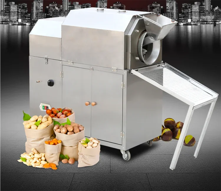Electric Roaster Oven Tea Leaf Roasting Machine Cocoa Roasting Machine ...