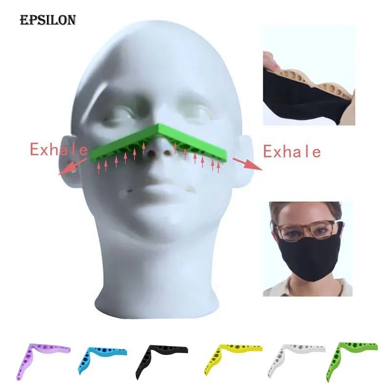 anti fog nose piece for masks