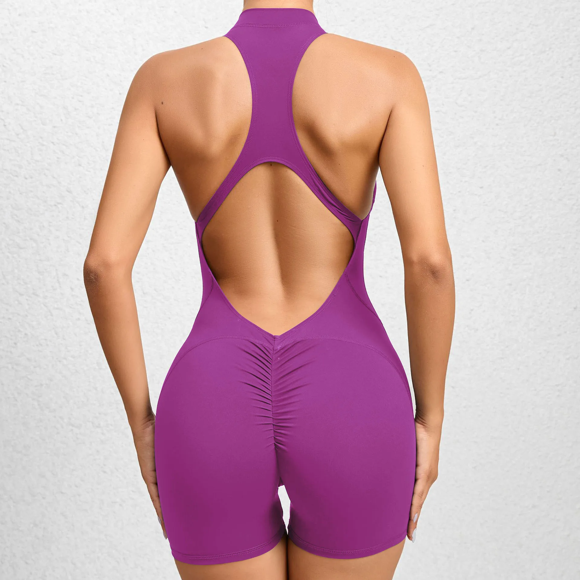 PASUXI New Custom Hollow Out Bodysuits for Women Sexy Breathable Active Wear for Women Quick Dry One Piece Jumpsuit