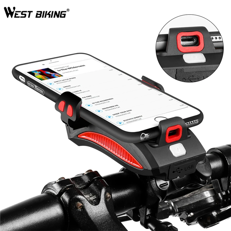 WEST BIKING – lampe Portable multifonction avec chargeur USB