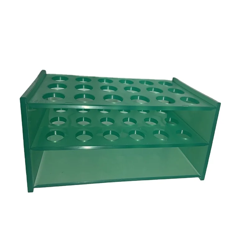 Green Plastic Centrifuge Tube Racks Customized Design Lab Equipment ...