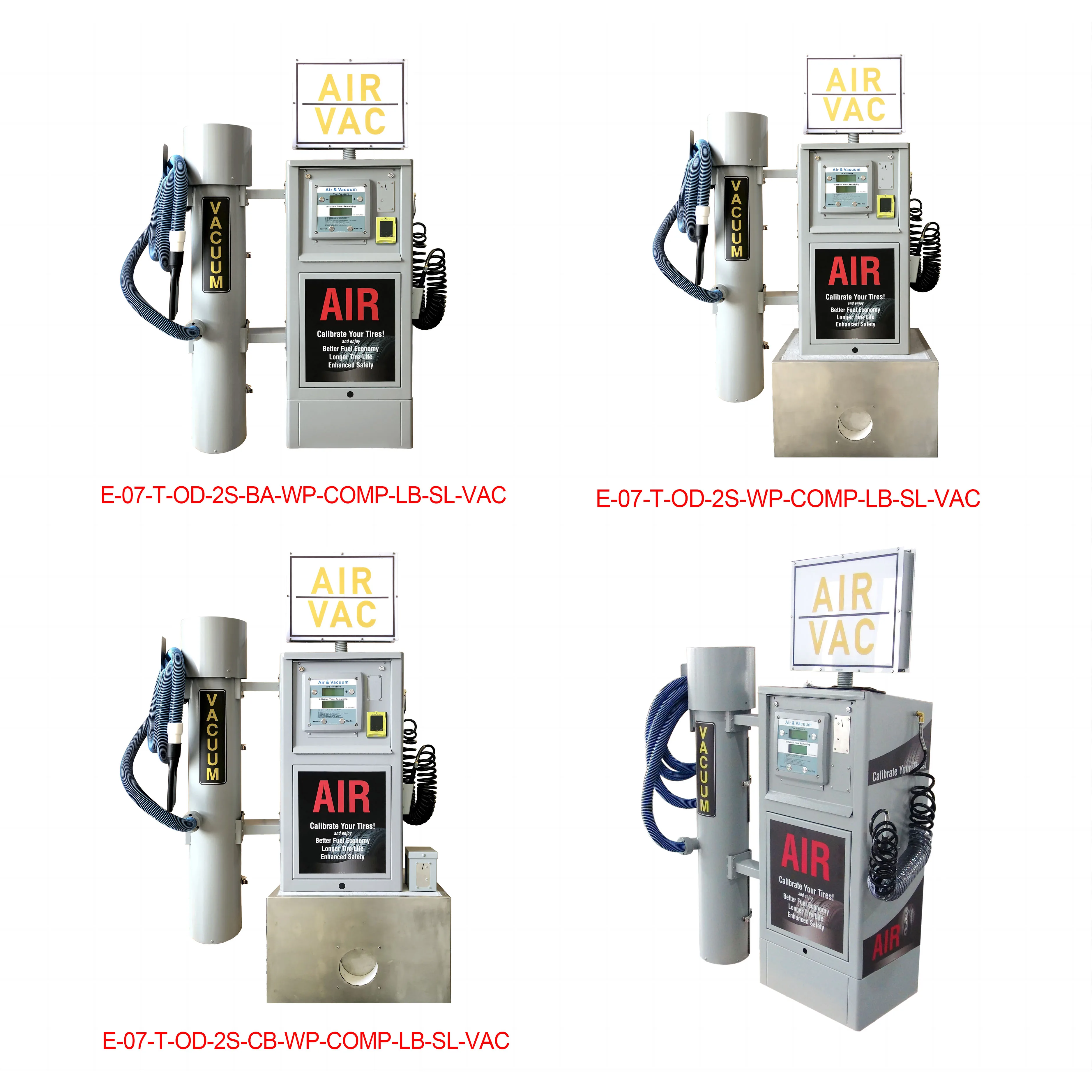 G5 Coin Operated Air Vending Machine Vacuum Cleaner And Tire Inflators