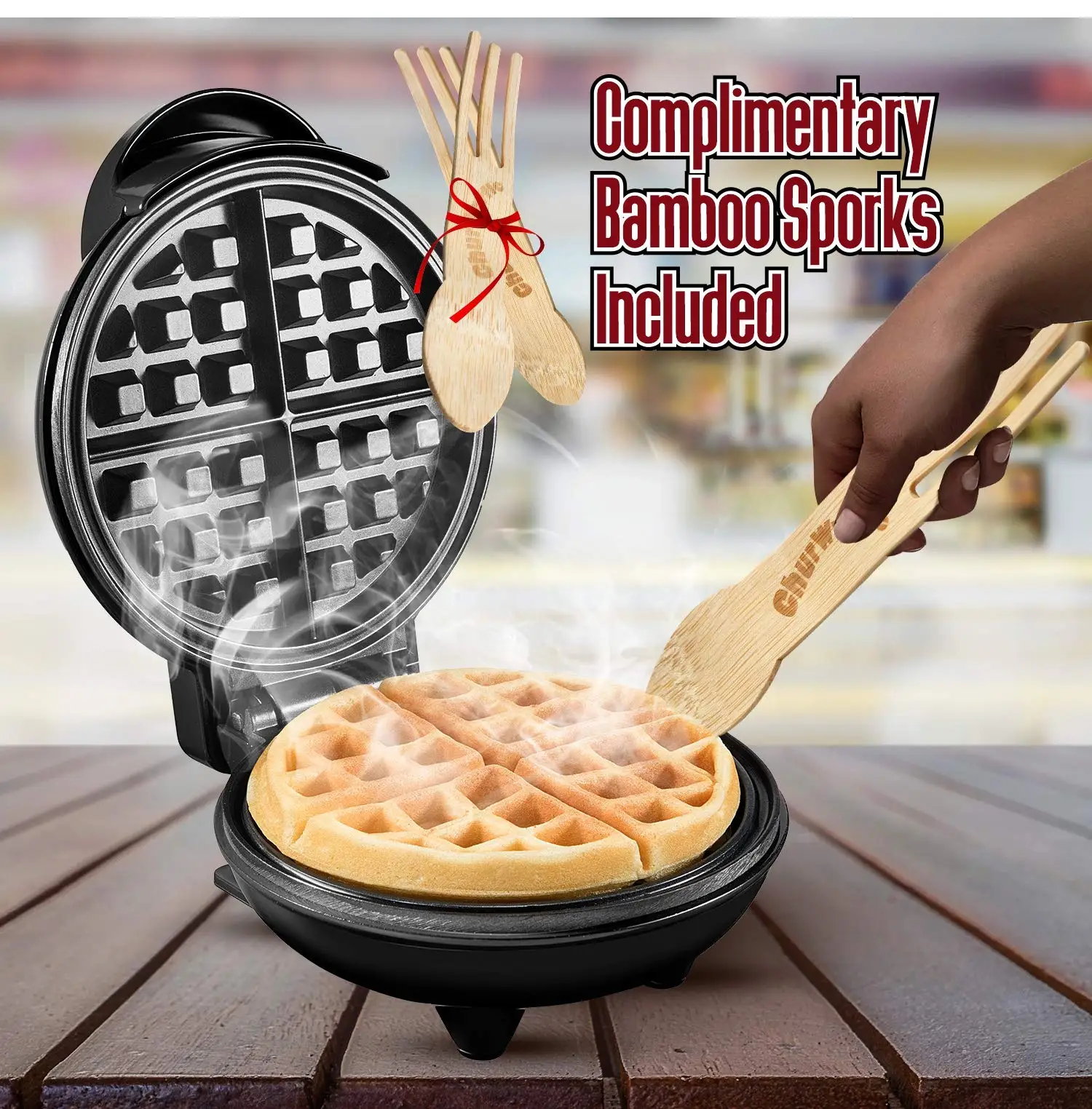 Wholesale Cheap Price 12 Cm Mini Size Electric Waffle Maker For Kids