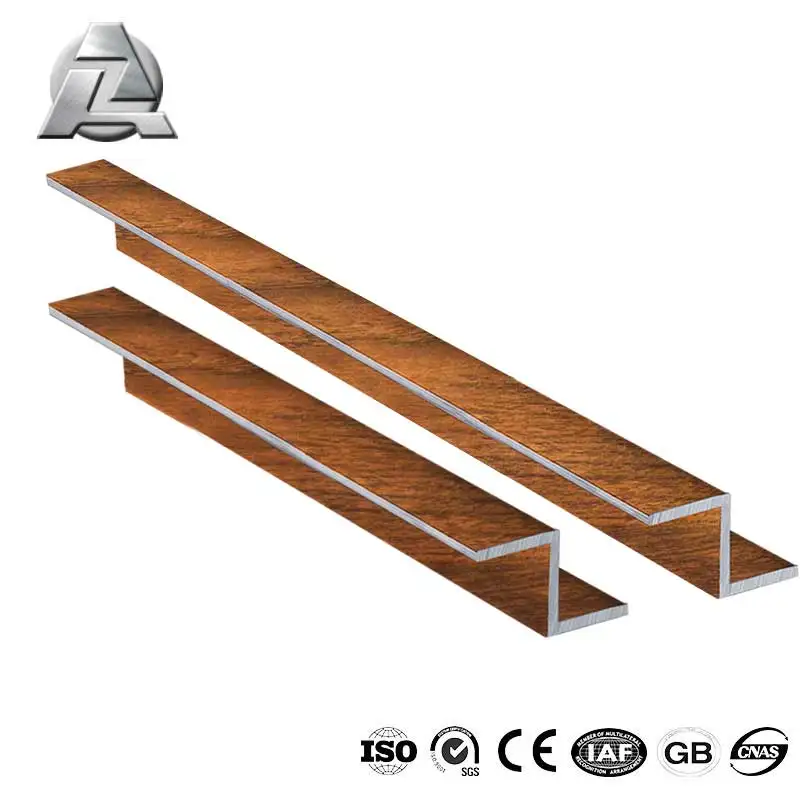 6000 Series Aluminium Z-Shape Section Profile Custom Services