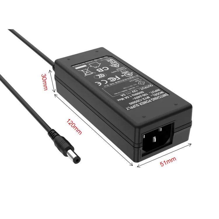 110-240v настольный адаптер Din разъем Jet массажера для ног с подогревом адаптер питания переменного тока 24v 23v 26v 5-контактный адаптер питания 24V 2A 24VDC 3 лет