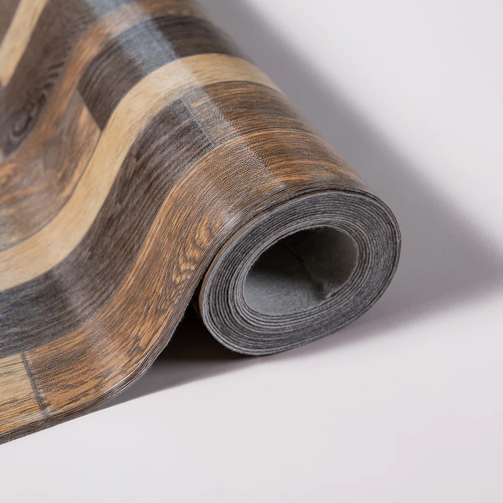 New Design Cheap Linoleum Flooring Rolls Piso Vinilico for Prefab Houses