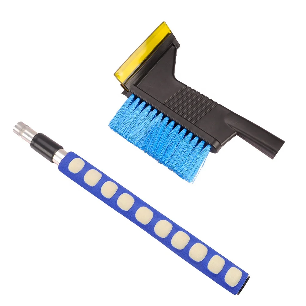 Многофункциональный Выдвижной Автомобильный скребок для льда с щёткой снега