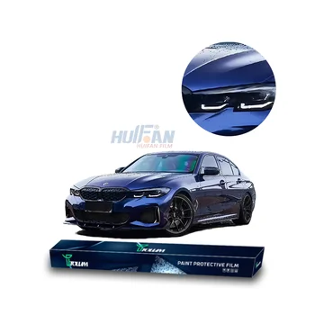 High Quality Tanzanite Blue TPU Film Car Wrap 1.52*15M Self-Healing Protective Paint Roll with 5 Year Warranty