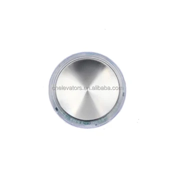 FAA25090A311 Stainless Steel Round Push Button for Elevators with Red/Blue LED Lighting