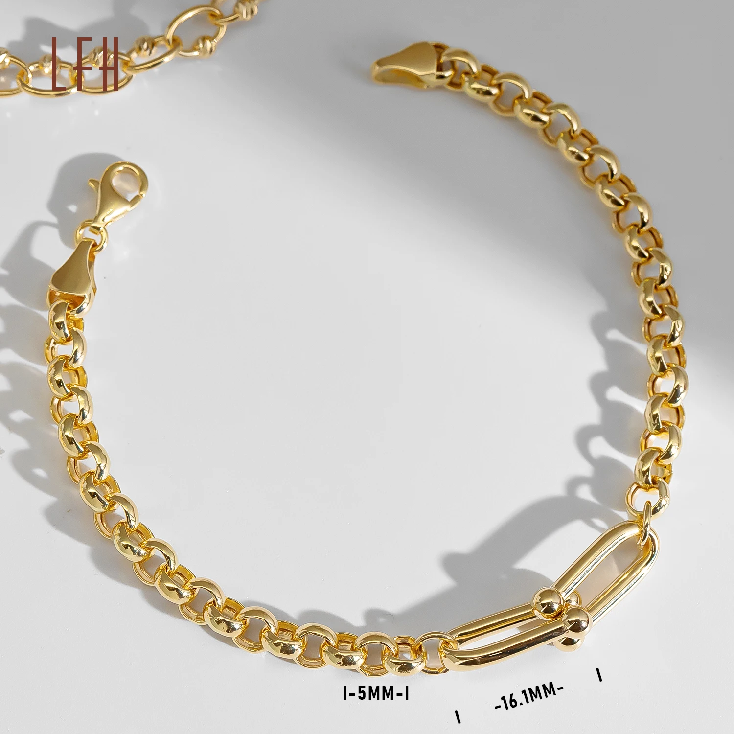 18k　チェーンブレスレット au750. b002 Shop 18k Au750 Jewelry - Custom Chains and Figaro Bracelets