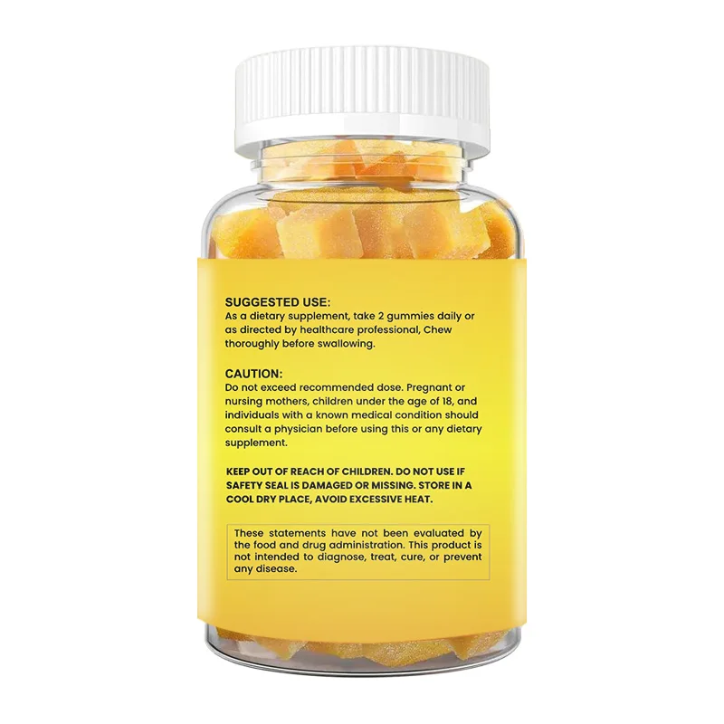 Hot Selling 60pc Vegan Gummy Triple Magnesium Complex Citrate Gummies for Relaxation&Rest