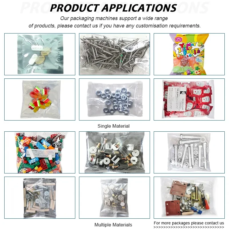 High Speed Counting Machine for Plastic Parts Packaging