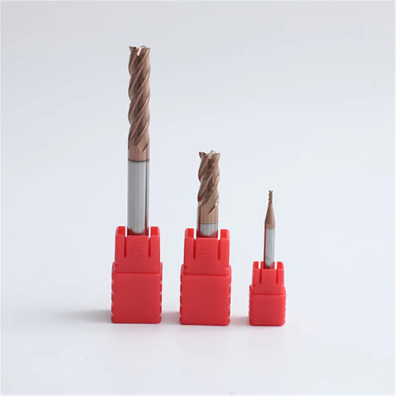 MTS carbide end mill tools used for cnc machine