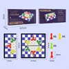color S579 jeu de dames chinoises portable-anglais-non magnétique