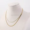 Lame + Serpent rond - Or