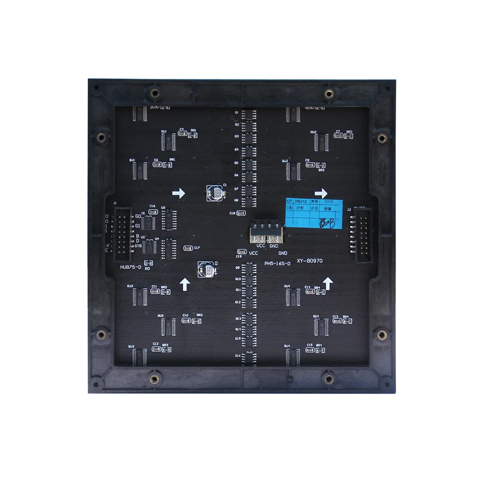 Frontage lighting Digital LCD Billboard SMD2121 P5 Full Color Acrylic Frame