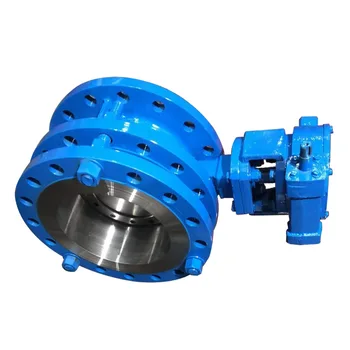 Manual Flange Worm Gear Butterfly Valve with Flexible Joint and Worm Wheel for General Applications