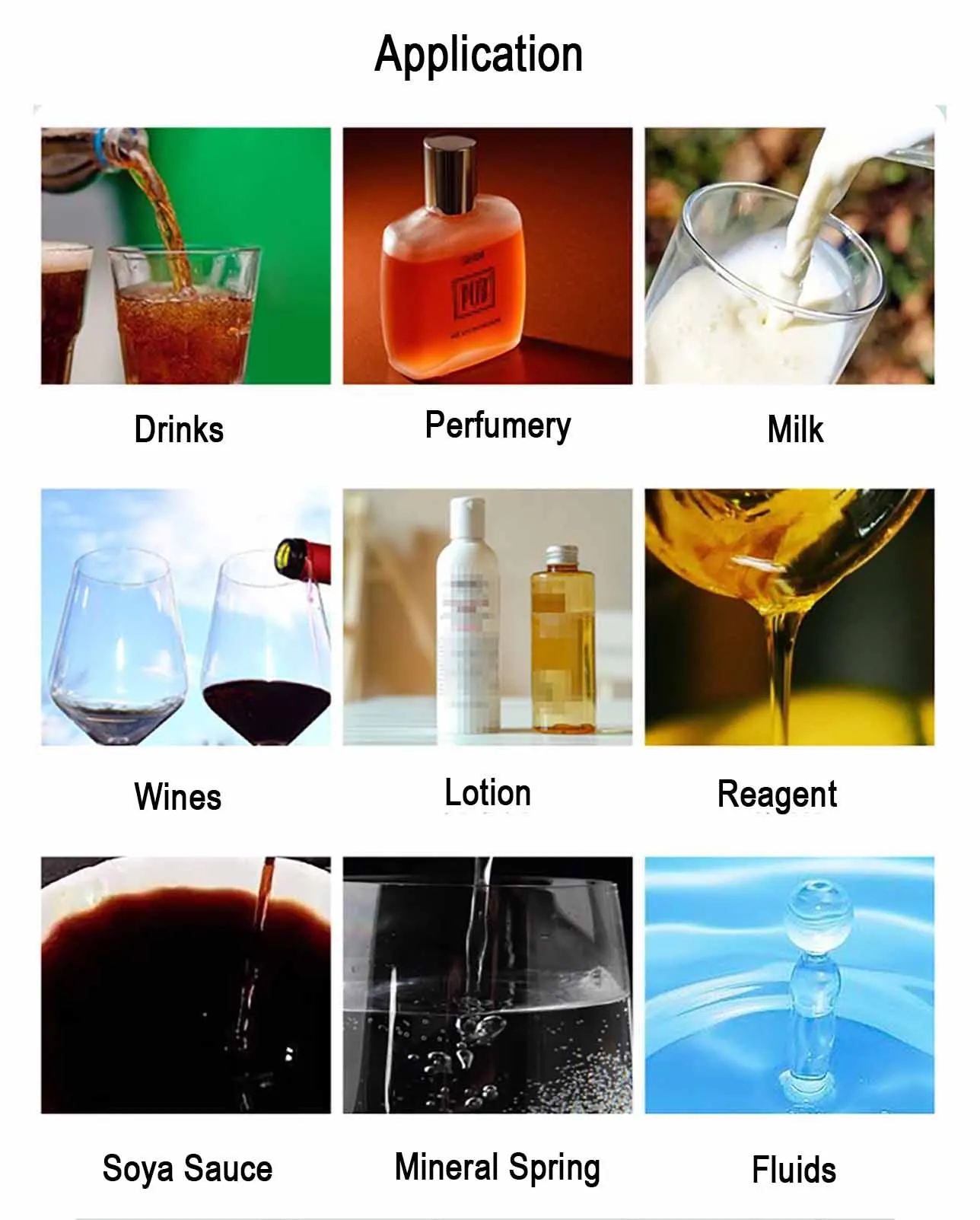 Macchina di riempimento liquido a 4 ugelli a linea Riempitore di bottiglie liquide a sovrafflusso automatico per succo di bevande 2