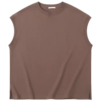 Sleeveless Shirt For Men Sleeveless Shirt Custom Logo Boy's Men's Hooded Tank Tops Workout Sleeveless Muscle Gym wear