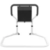 Foldable bedside armrests