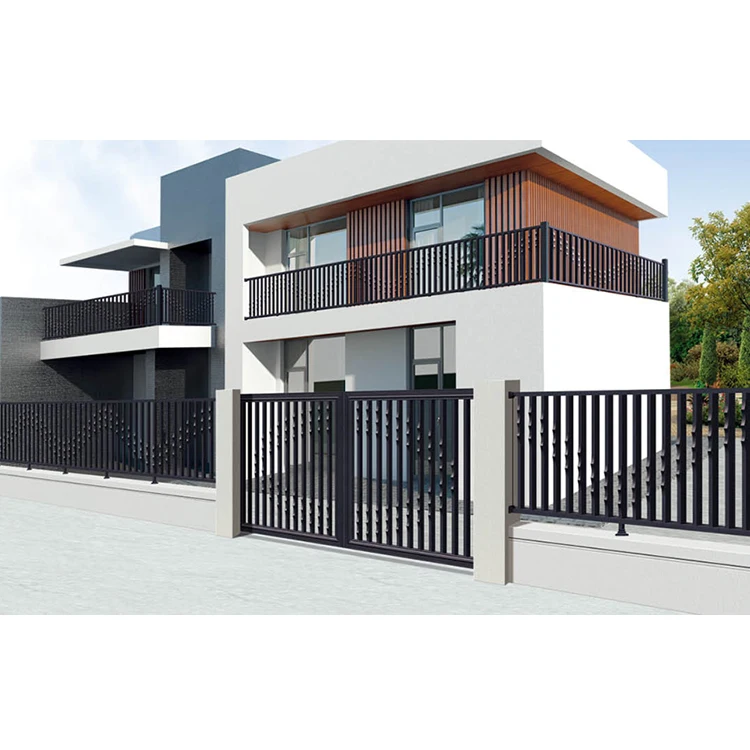New Style Simple Main Gate Designs Swing Gate Metal Gate Designs for Homes