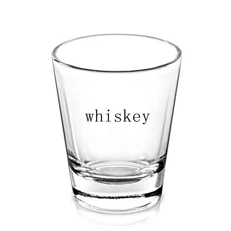 Hot Selling 50ml Party Shot Glass Mini Shot Glass Tumblers Whiskey Shot