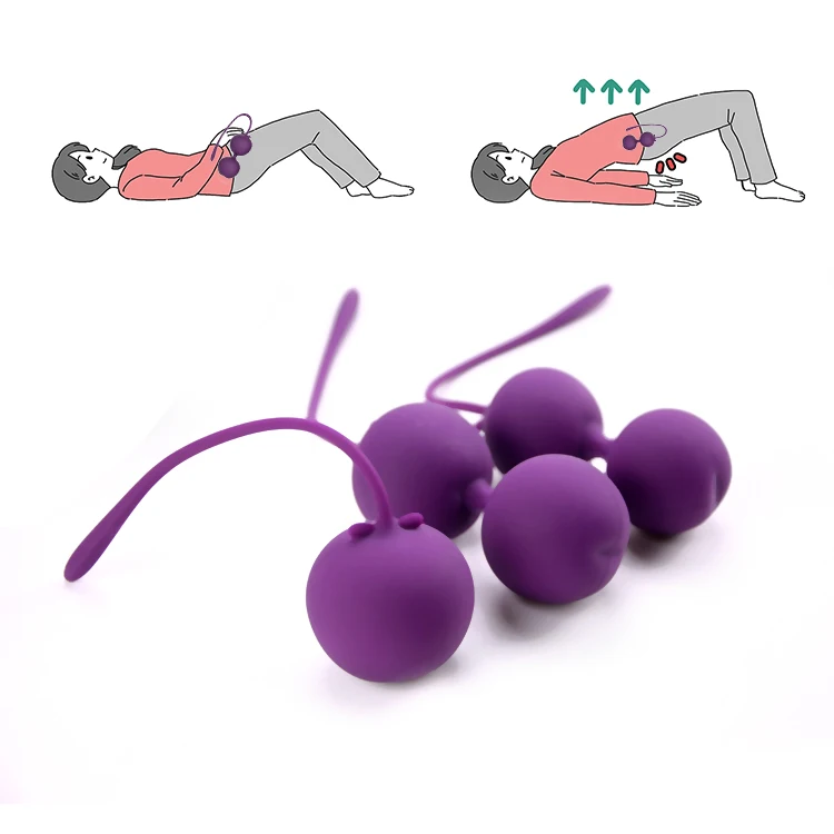 Flexible Sex Toys Silicone Kegel Ball Vibrator Vaginal Tighten Exercise of  Smart Love Ball