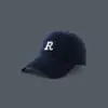 Gorra de béisbol R estilo regular-azul marino