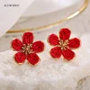 Bright red