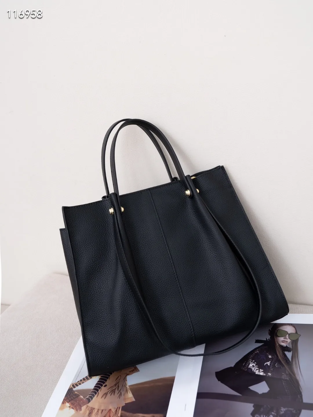 2024 New High Quality Large Capacity Genuine Leather Handbag For Women ...