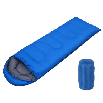 Camping Sleeping Bag Lightweight with Compression Sack Indoor & Outdoor for Adults Cotton Sleeping Bag 3 Season Eco Terylene