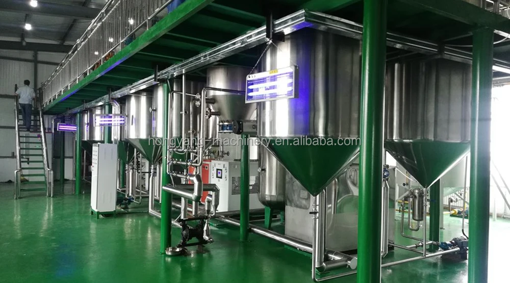 10tons/day RBD CPO Palm Oil Refining Machine - Reliable & Efficient