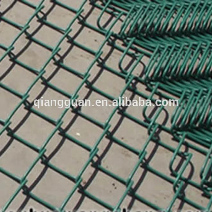 9 Gauge Diamond Wire Fencing Cyclone Wire/ 50x50mm Mesh Size Chain Link Mesh Fence