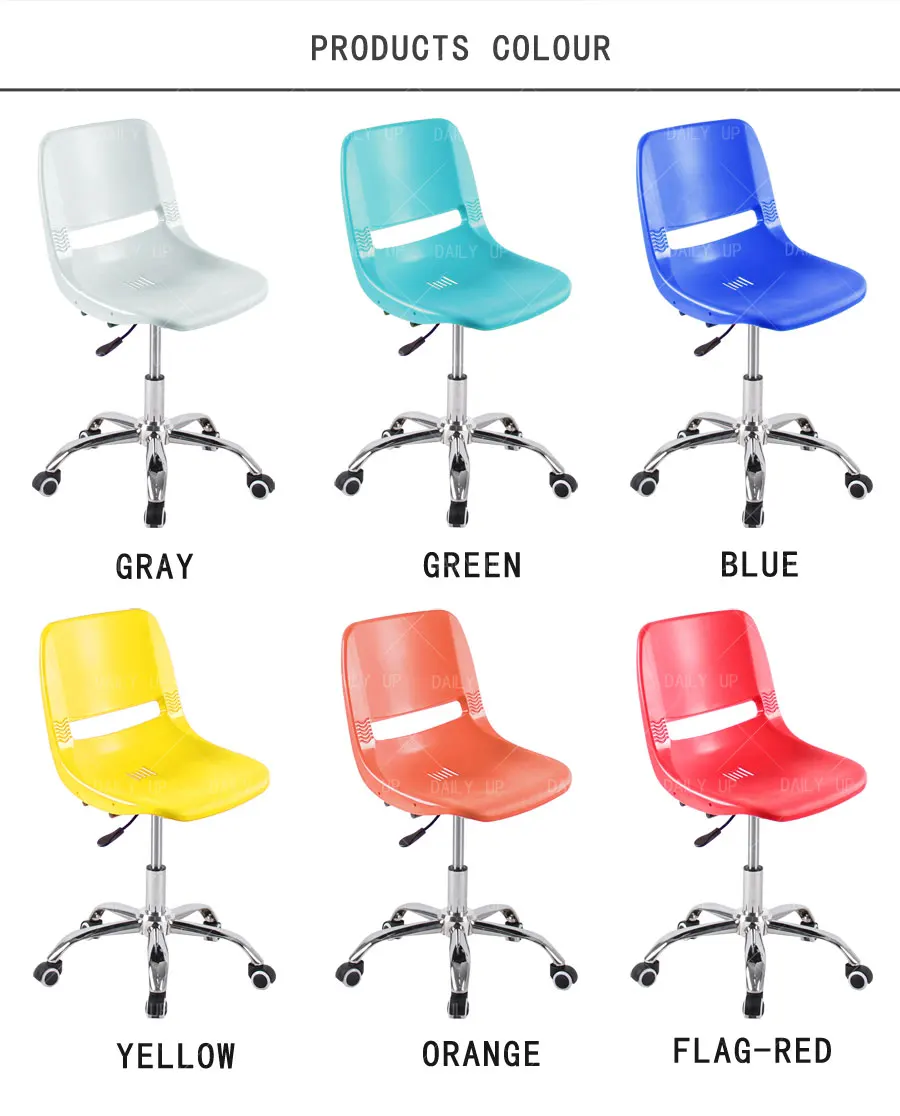 Simple Design Revolving Office Chair Lifting And Breathable Computer Chair With Universal Wheels For Meeting And Conference
