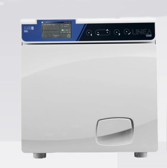 17L/22L LINEA Foster Plus Table Top Autoclave Lcd Display Class B Dental Sterilizer Class B Autoclave