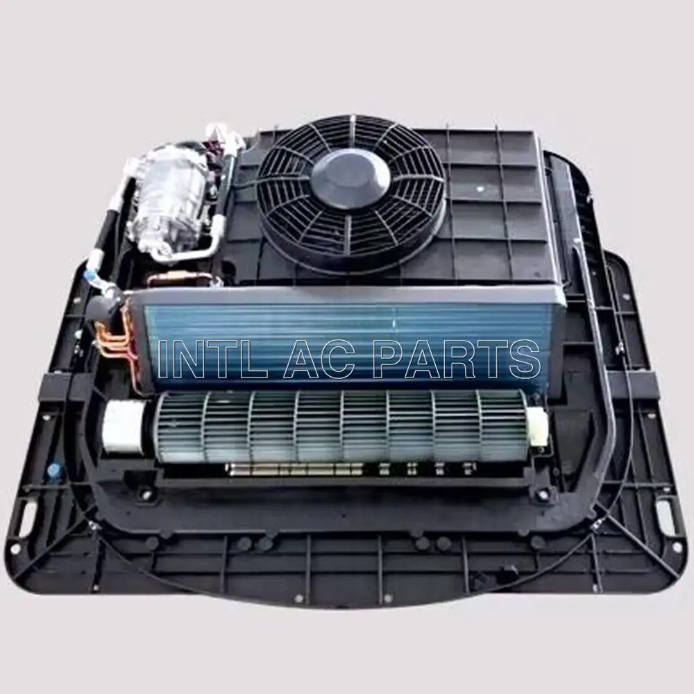 INTL-EA111R-2 Top-mounted all-in-one car air conditioner, electric truck heating and cooling car air conditioner,RV truck parkin