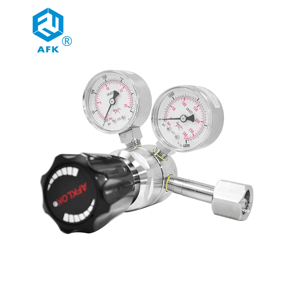 Regolatore Di Flusso Aria 150 PSI 1/4 NPT | Valvola In Ottone Con Manometro