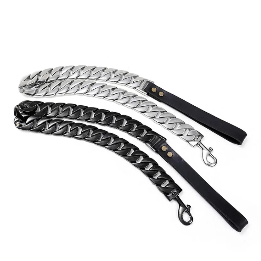 32毫米重型古巴金属链宠物锁链不锈钢宠物狗蛇链 - buy big cuban