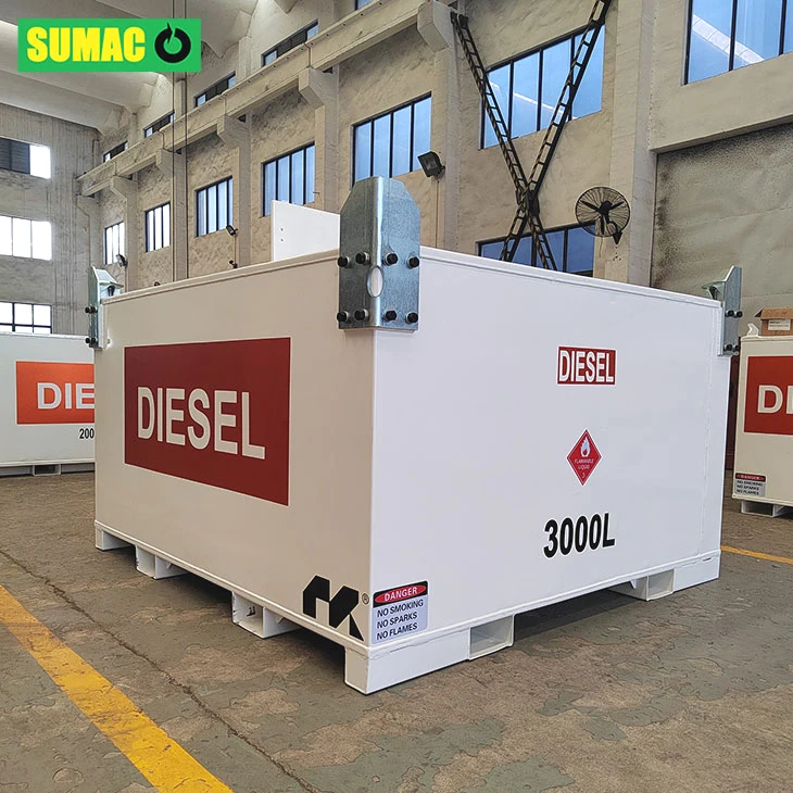 SUMAC Hot Sale 2000L 3000L Emergency Diesel Oil Storage Fuel Tank for Truck details