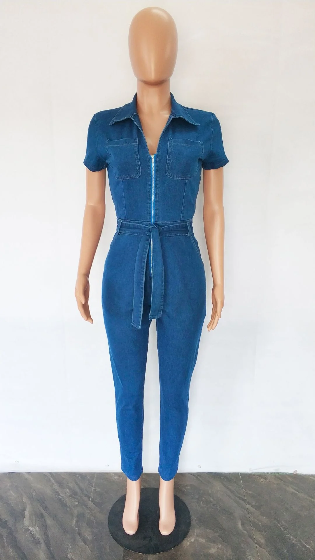 NEW ARRIVAL blue jean jumpsuit for women denim jumpsuit women 2024 denim jumpsuits and overalls for women