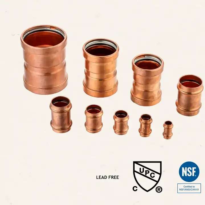 Ambohr All Size Lead Free Copper Propress Fittings For Plumbing System