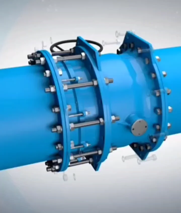 Pn16 For Pvc Pipes Viking Johnson Coupling 315mm 250mm Dismantling