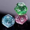 colorful-Constellation dice a5 transparent glitter 3 pack