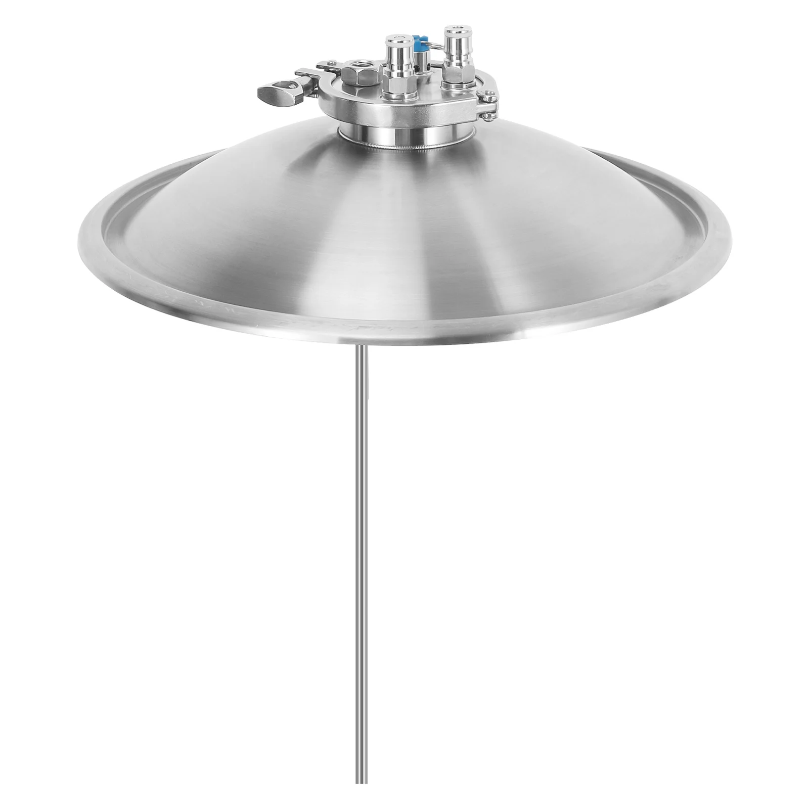 40-литровый напорный ферментатор с резервуаром для сбора конического ферментера