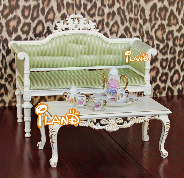 Chaise Miniature 1/6 Pour Figurine 12 Pouces – Modèle Métallique, Pré-assemblée, Accessoire Pour Collection