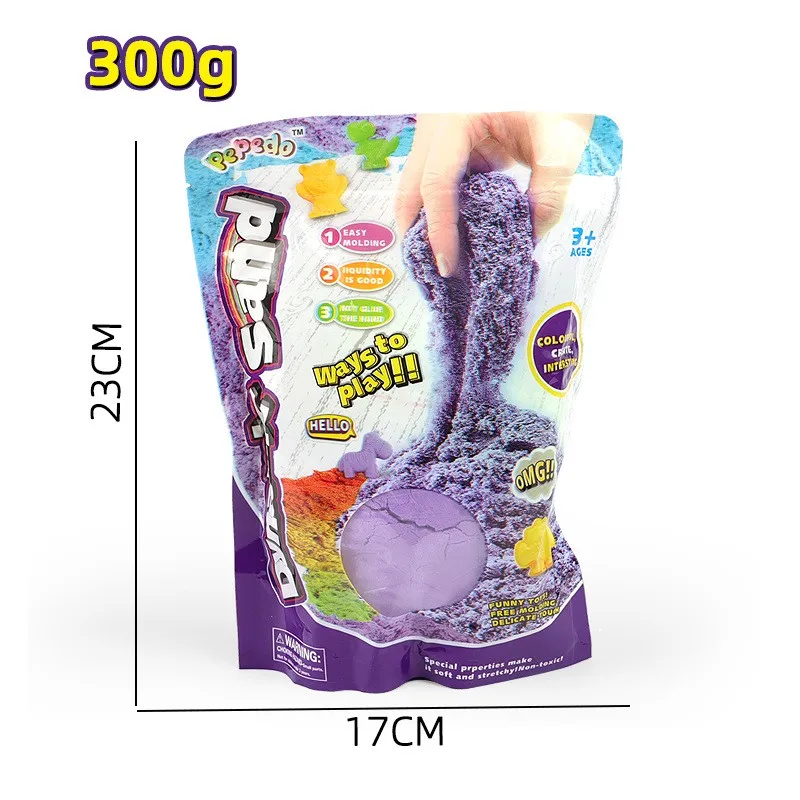 Образовательные нетоксичные игрушки по индивидуальному заказу легко Моделируемые игровой песок оптом детский набор «сделай сам» Космический волшебный